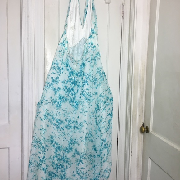 STUDIO Halter HiLow Floral Maxi Dress - Picture 2 of 4